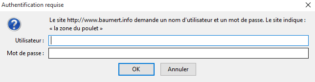 Authentification DIGEST